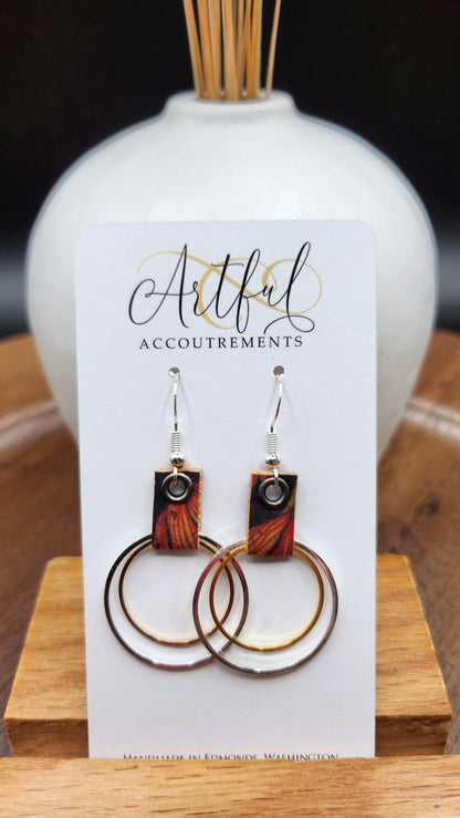 Hoops with Cork Bands